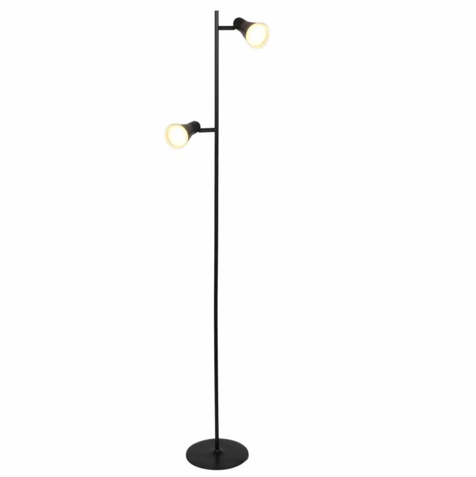 Lampa podłogowa LED Sanico Goldlux Berg, 3000K, czarna