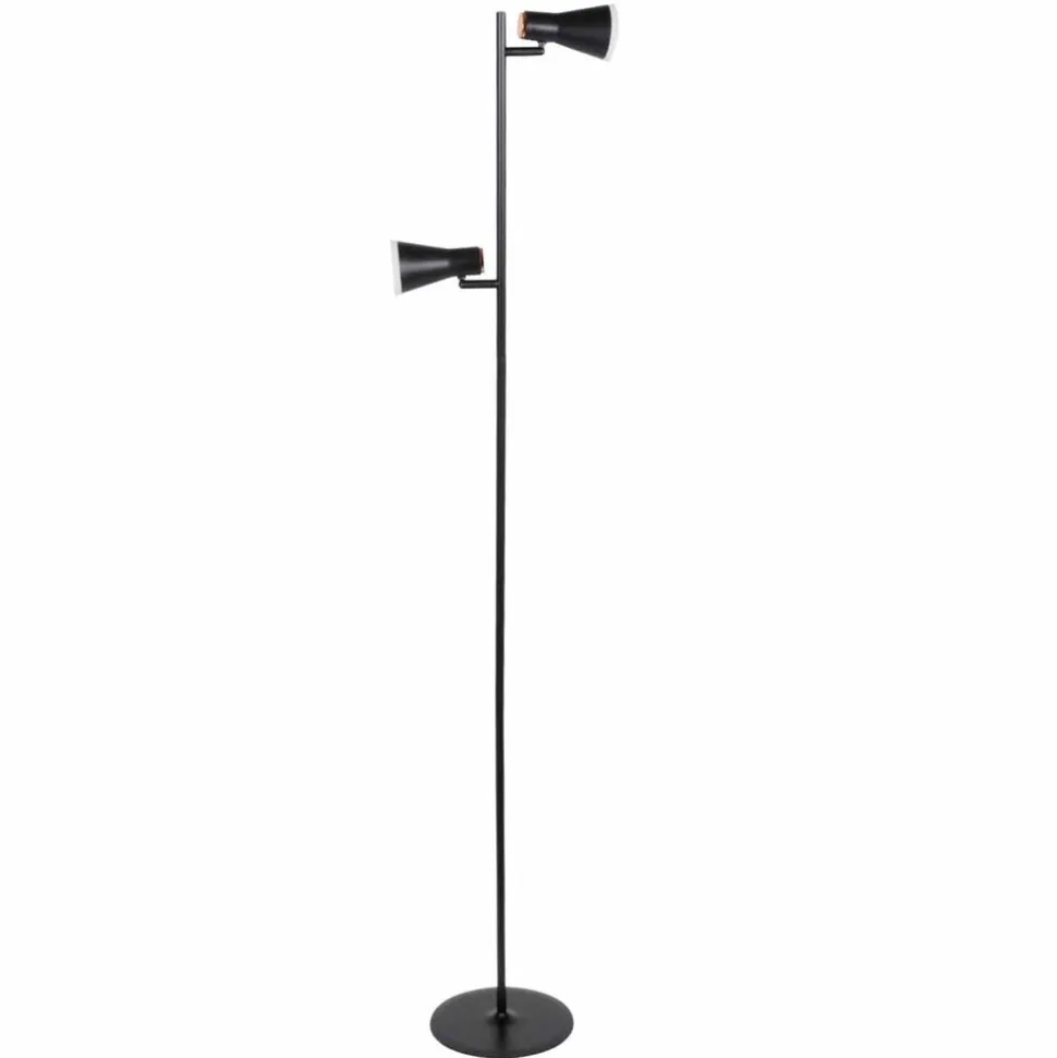 Lampa podłogowa LED Sanico Goldlux Berg, 3000K, czarna
