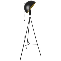 Lampa podłogowa Sanico Goldlux Matylda, E27, czarno-złota