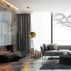 Lampa podłogowa Sanico Goldlux Matylda, E27, czarno-złota