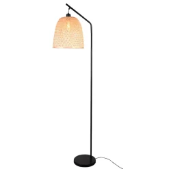 Lampa podłogowa Sanico Goldlux Rio Natural, E27