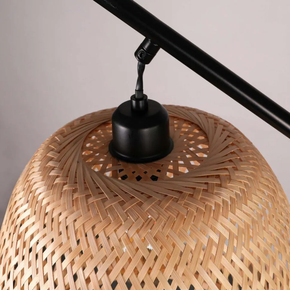 Lampa podłogowa Sanico Goldlux Rio Natural, E27