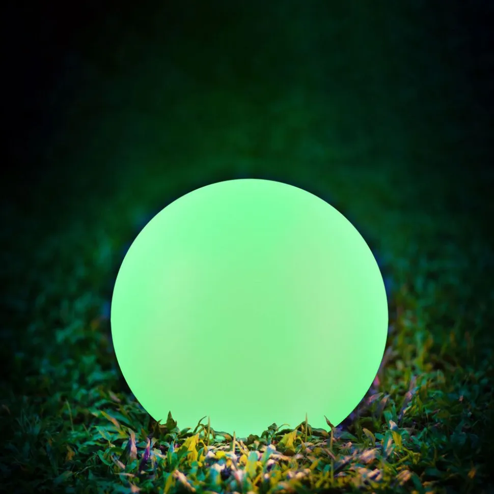 Lampa solarna 40 cm Sanico Goldlux, RGBWW, z pilotem