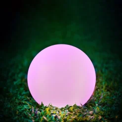Lampa solarna 40 cm Sanico Goldlux, RGBWW, z pilotem