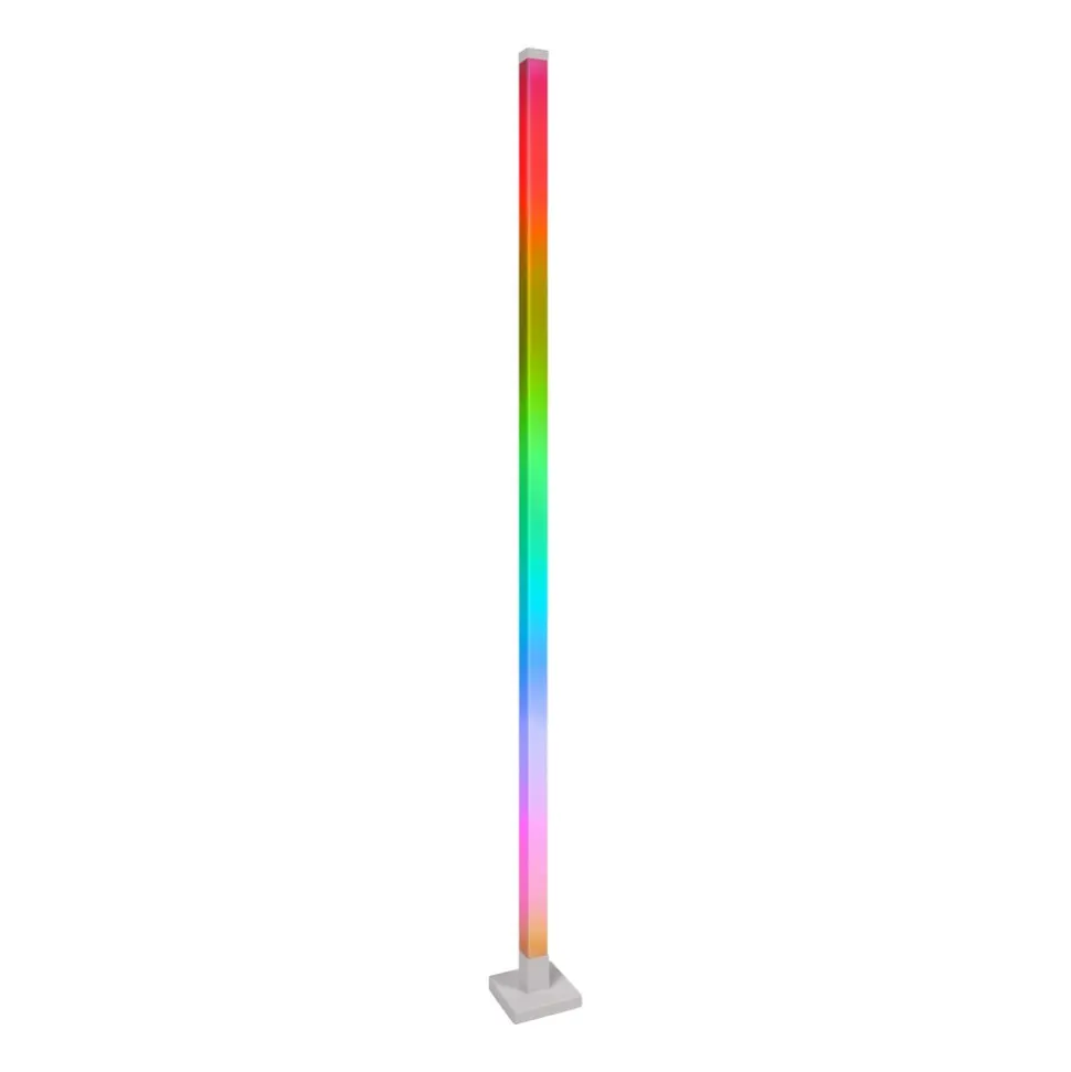 Lampa stojąca LED Sanico Goldlux Magical RGB, czujnik głosu, z pilotem