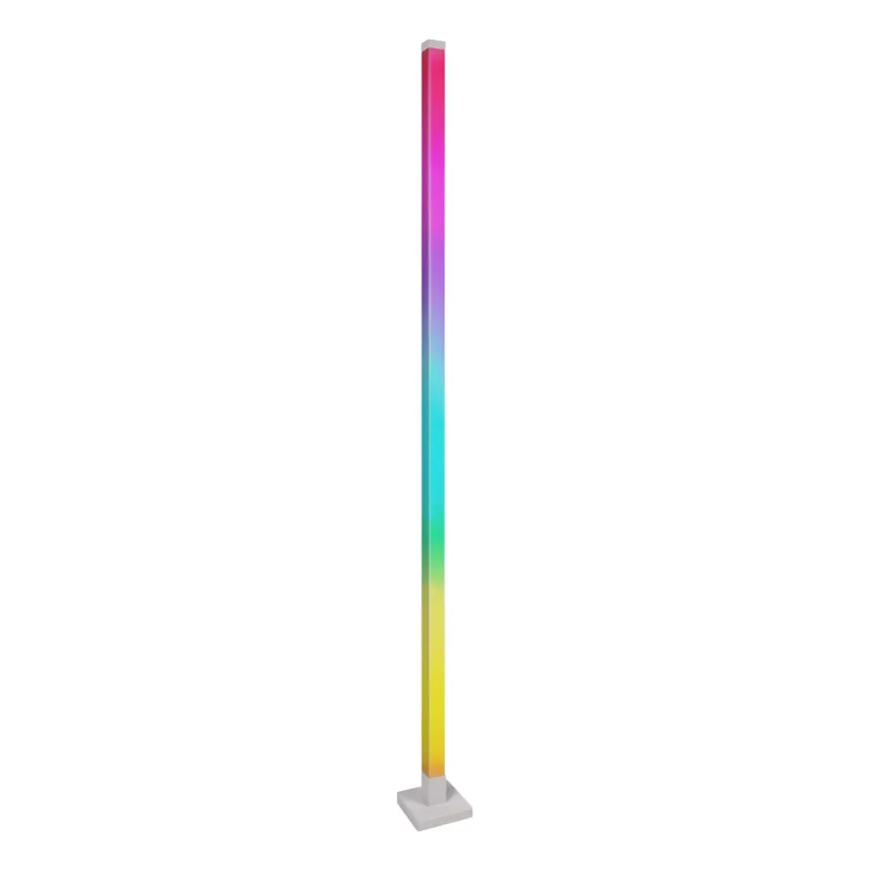 Lampa stojąca LED Sanico Goldlux Magical RGB, czujnik głosu, z pilotem