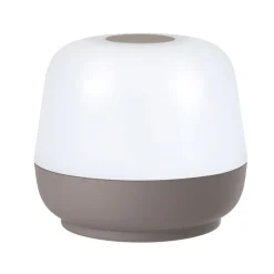Lampa stołowa LED Sanico Goldlux Samba, USB-C, brązowa