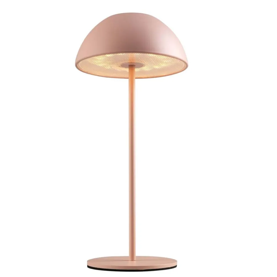 Lampa stołowa LED Sanico Goldlux Tanzania, USB-C, różowa