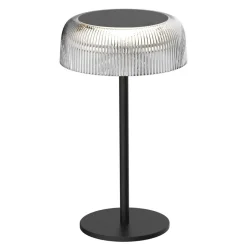Lampa stołowa LED Sanico Goldlux Trypolis, USB-C, czarna