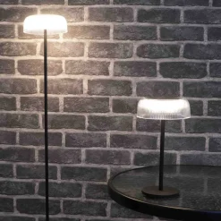 Lampa stołowa LED Sanico Goldlux Trypolis, USB-C, czarna