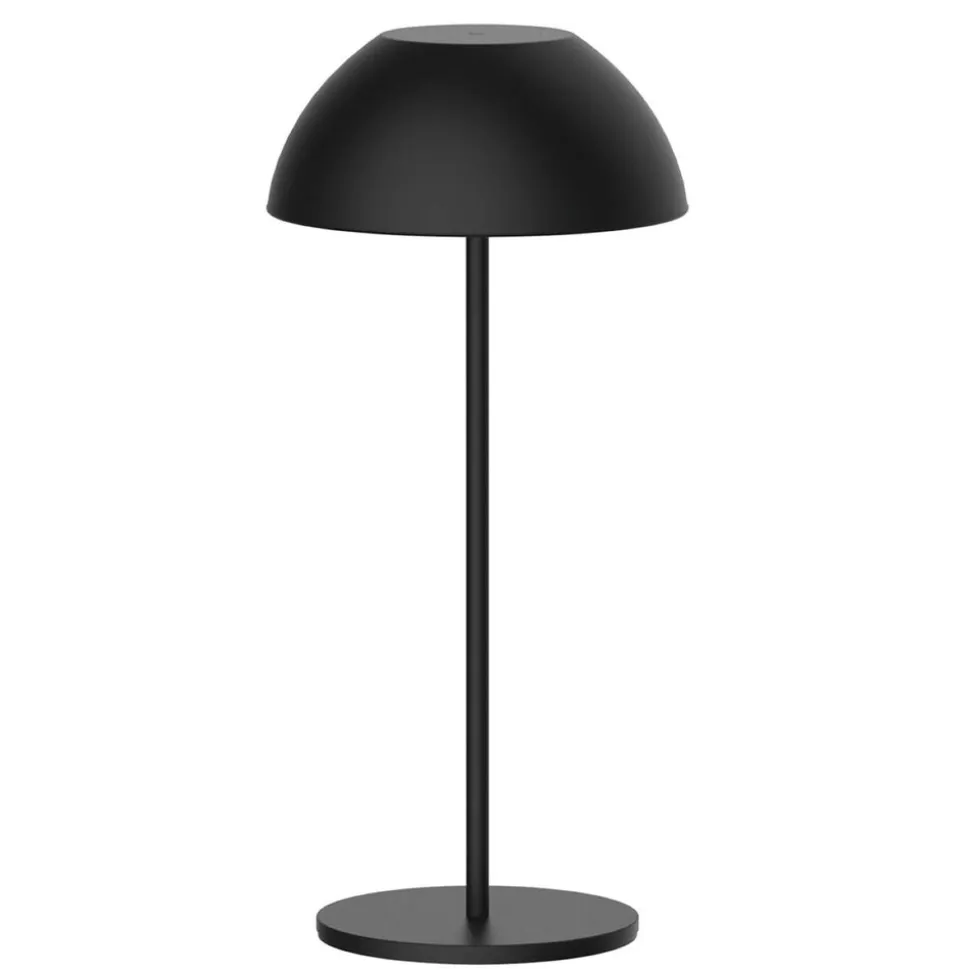 Lampa stołowa LED Sanico Goldlux Tanzania, USB-C, czarna