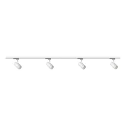 Lampa sufitowa Sanico Goldlux Milano 4 x GU10, na szynie, 2 x 1 m, biała