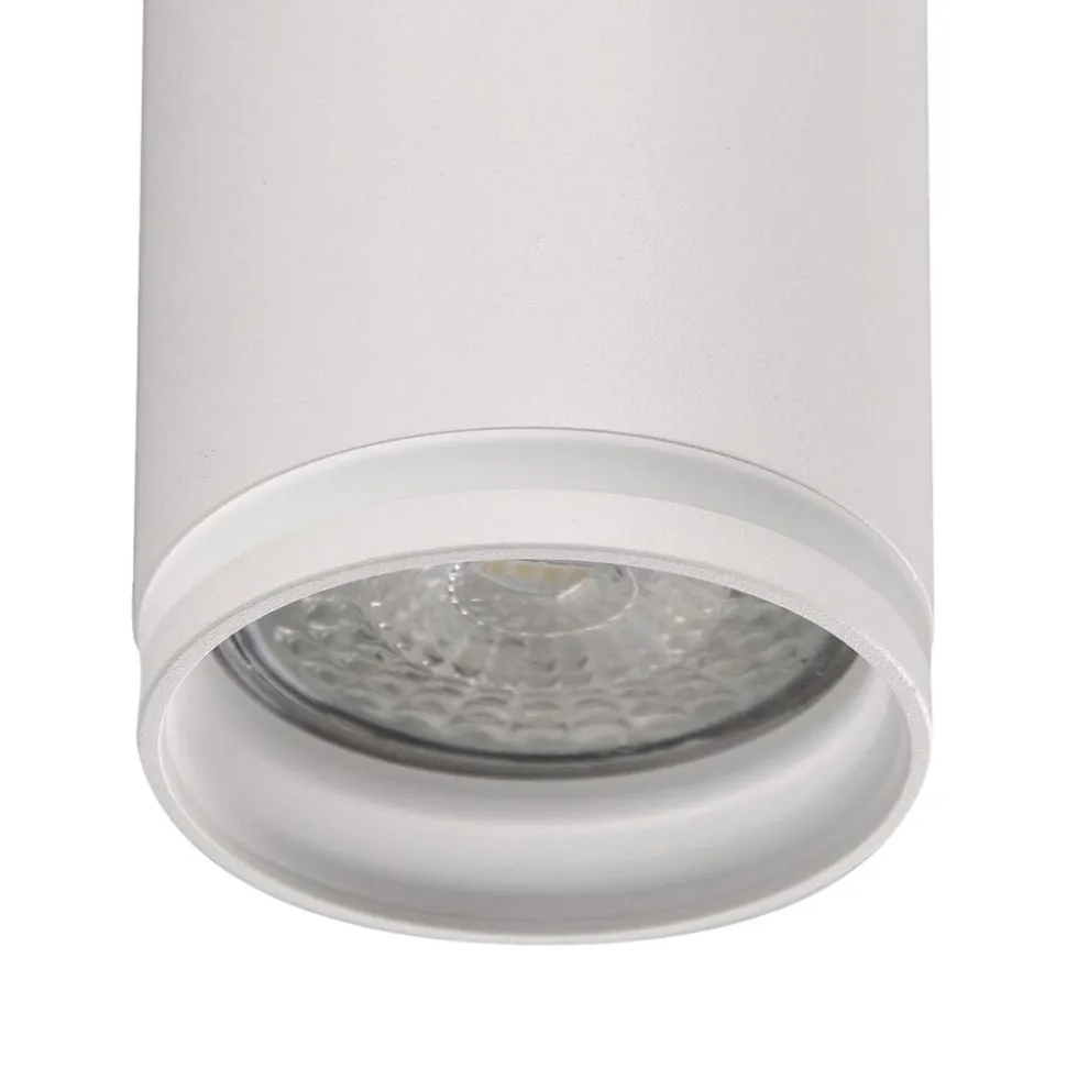 Lampa sufitowa wisząca Sanico Goldlux Paris, na szynie, 3 x 10GU, 1 m, biała