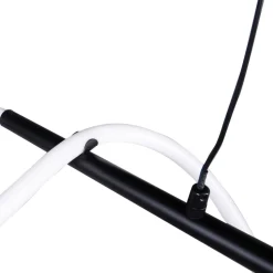 Lampa wisząca LED Sanico Goldlux Emma, 38 W, 4450lm, 4000K, czarna
