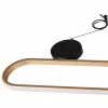 Lampa wisząca LED Sanico Goldlux Florentyna, 48 W, 4000K, złoto-czarna
