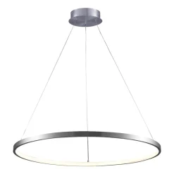 Lampa wisząca LED Sanico Goldlux Lea 1, 20 W, 4000K, srebrna
