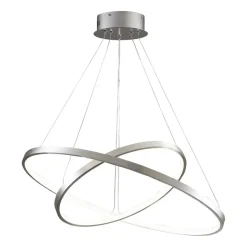 Lampa wisząca LED Sanico Goldlux Lea 2, 35 W, 4000K, srebrna