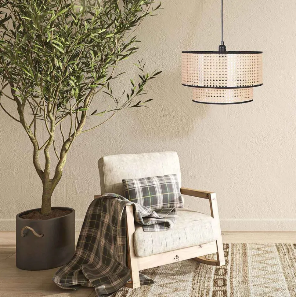 Lampa wisząca Sanico Goldlux Takara, 40 x 26 cm, E27