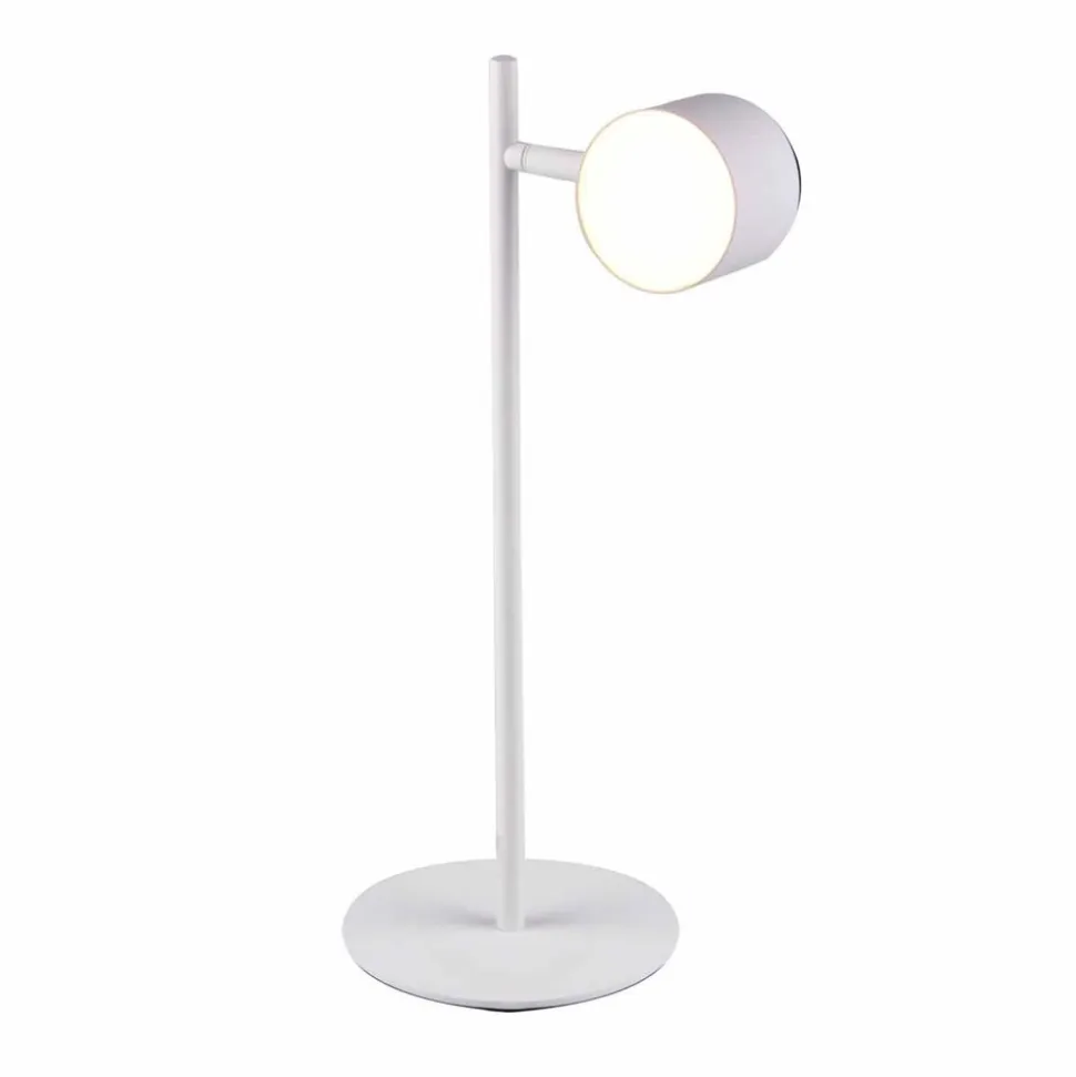 Lampka biurkowa Sanico Goldlux Kubik LED, 3000K, biała