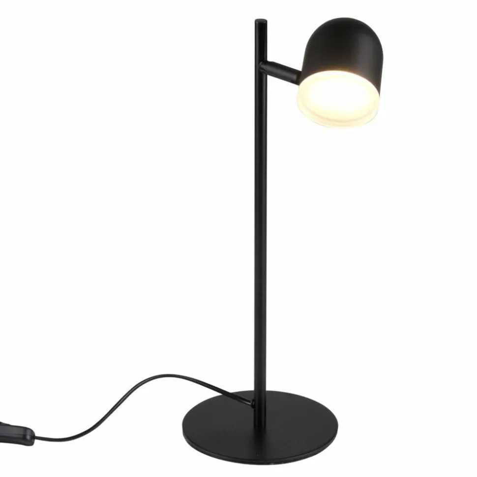 Lampka biurkowa Sanico Goldlux Rawi LED, 3000K, czarna