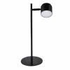 Lampka biurkowa Sanico Goldlux Kubik LED, 3000K, czarna