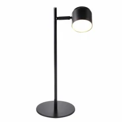 Lampka biurkowa Sanico Goldlux Kubik LED, 3000K, czarna