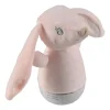Lampka LED Sanico Goldlux, Królik, różowa, z pozytywką