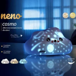 Lampka nocna LED Neno Cosmo, chmurka