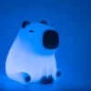 Lampka silikonowa LED Sanico Goldlux, Kapibara, beżowo-brązowa
