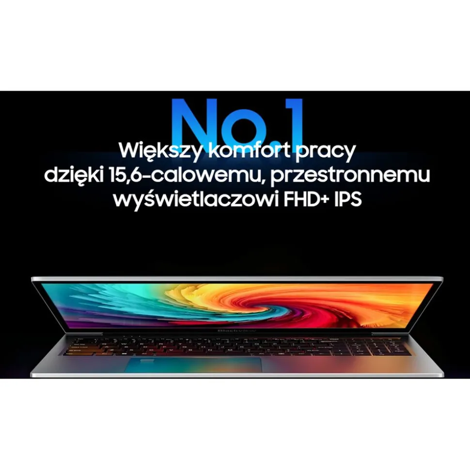 Laptop Blackview AceBook 8, 15,6”, szary, Windows 11 Home