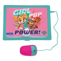 Laptop edukacyjny Psi Patrol Girl Lexibook, ekran LCD, z myszą i klawiaturą