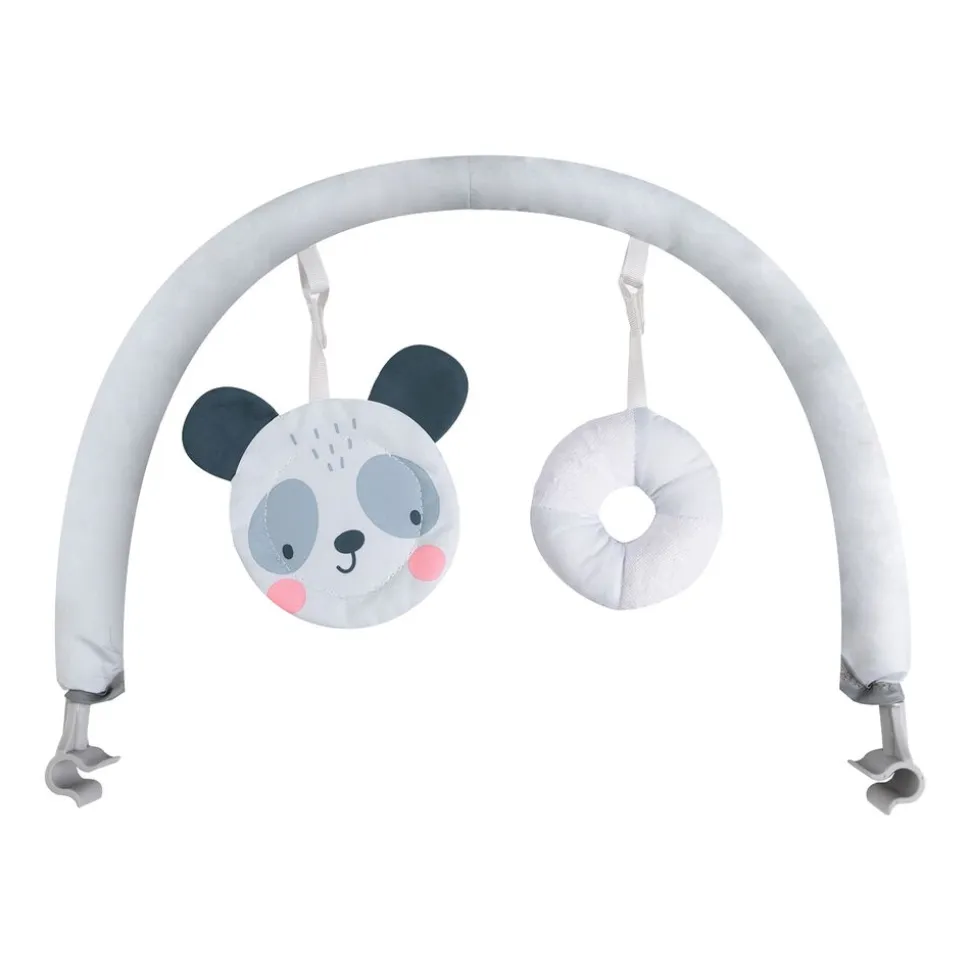 Leżaczek bujaczek MoMi Glossy Panda, 8 melodii