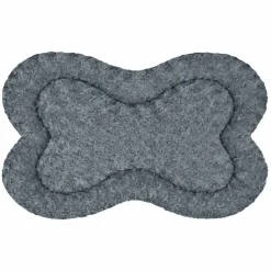 Legowisko Domarex Plushy Bed M, 50 x 80 cm, kostka, grafitowe