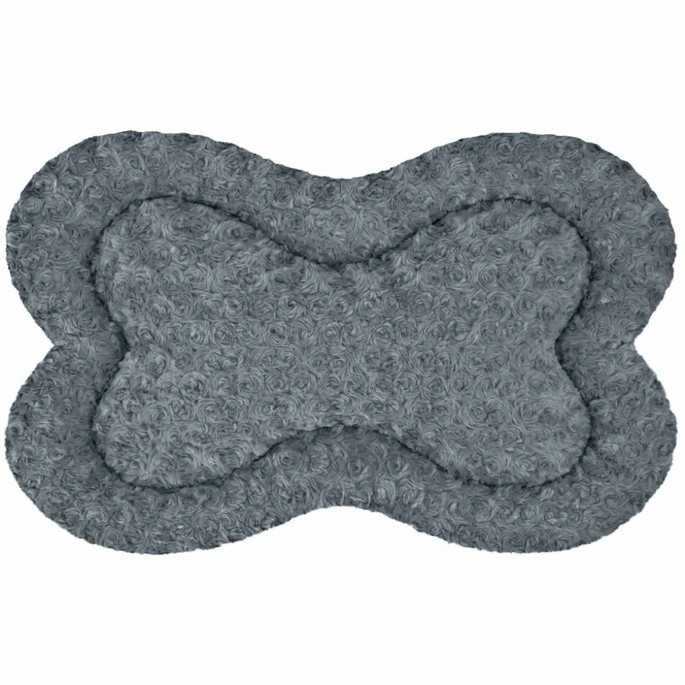 Legowisko Domarex Plushy Bed M, 50 x 80 cm, kostka, grafitowe
