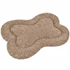 Legowisko Domarex Plushy Bed M, 50 x 80 cm, kostka, beżowe