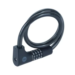 Linka rowerowa z zamkiem szyfrowym i kluczem Yale Essential Security, 100 x 1,2 cm