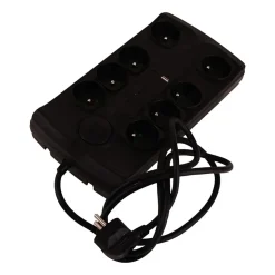 Listwa zasilająca Hykker, przeciwprzepięciowa, 8 gniazd, USB-A, USB-C