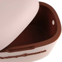 Lodówka turystyczna Vintage Cuisine, 18,8 l, z paskiem do przenoszenia, beżowa