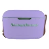 Lodówka turystyczna Vintage Cuisine, 18,8 l, z paskiem do przenoszenia, fioletowa