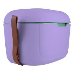 Lodówka turystyczna Vintage Cuisine, 18,8 l, z paskiem do przenoszenia, fioletowa