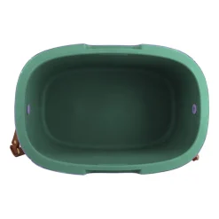Lodówka turystyczna Vintage Cuisine, 18,8 l, z paskiem do przenoszenia, fioletowa