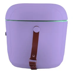 Lodówka turystyczna Vintage Cuisine, 18,8 l, z paskiem do przenoszenia, fioletowa