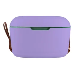 Lodówka turystyczna Vintage Cuisine, 18,8 l, z paskiem do przenoszenia, fioletowa