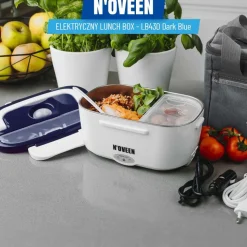 Lunchbox podgrzewany Noveen LB430 Dark Blue, 12/230 V, granatowy