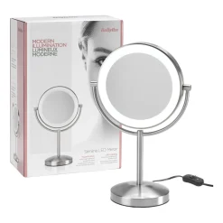 Lusterko kosmetyczne LED Babyliss Slimline, dwustronne, z oświetleniem LED