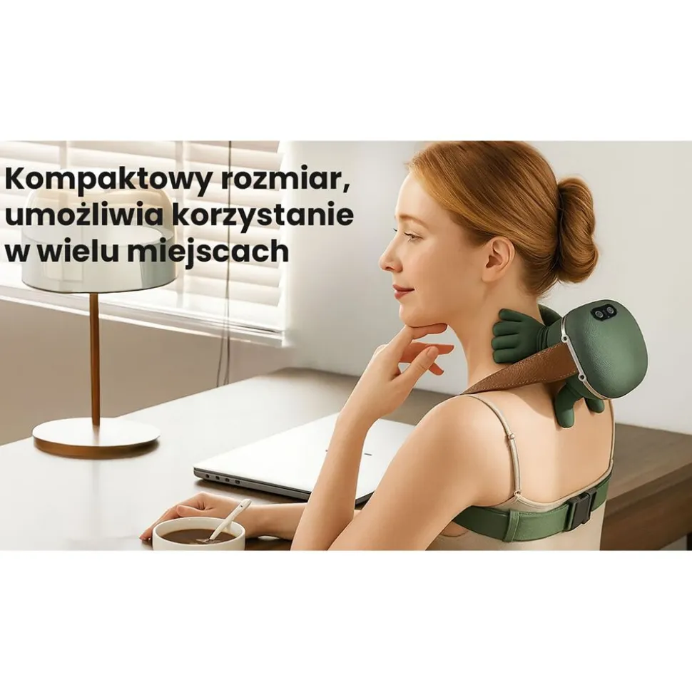Masażer do karku Extralink MSG-06-Hands, z funkcją grzania