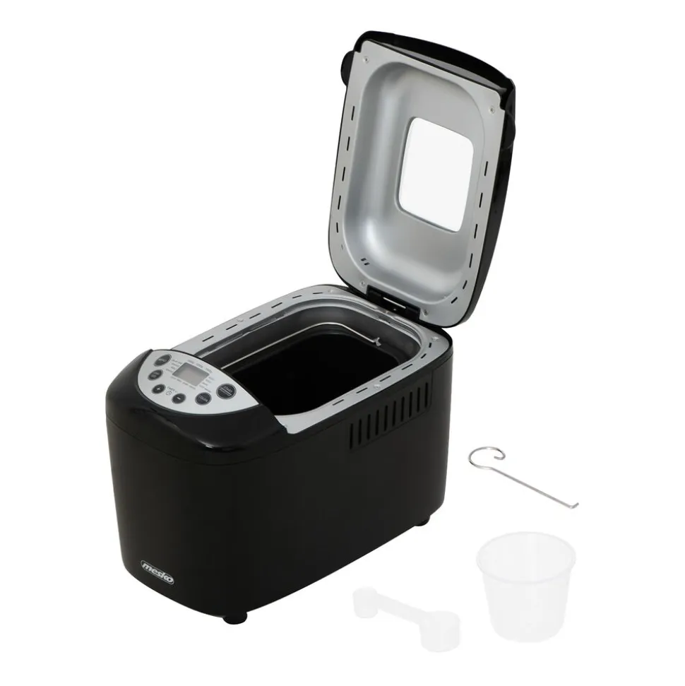 Maszyna do chleba Mesko MS 6022, 850 W, 15 programów, czarna