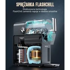 Maszyna do mrożonych napojów Inoviva Slushie S2.2, 2,6 l, szara