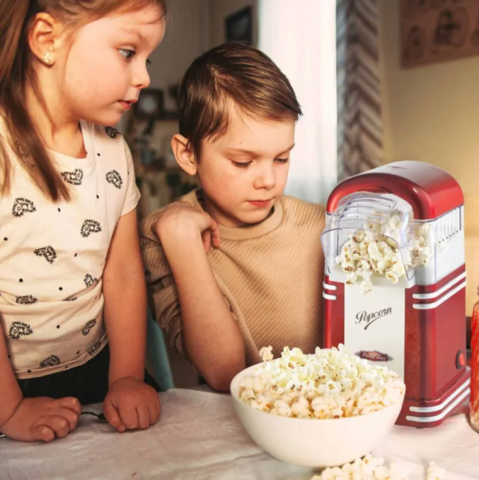 Maszyna do popcornu Ariete Party Time, 1100 W, czerwona