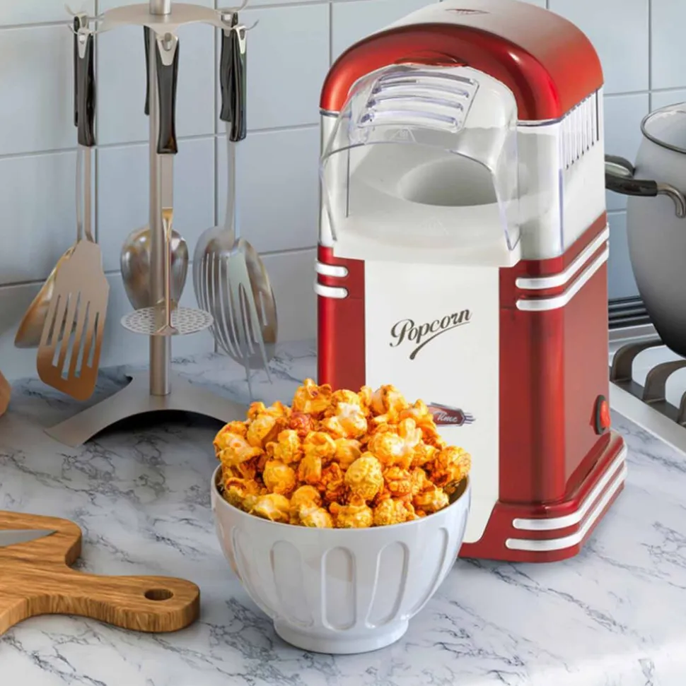 Maszyna do popcornu Ariete Party Time, 1100 W, czerwona